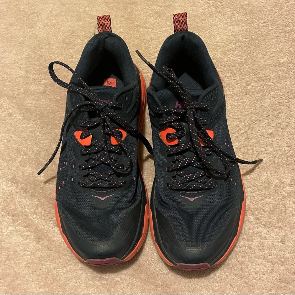 Hoka One One Challenger ATR 6 GTX Shoes Womens 8 B Blue Running Sneakers - Picture 2 of 11